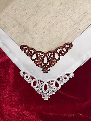 EMBROIDERED DINNER NAPKINS