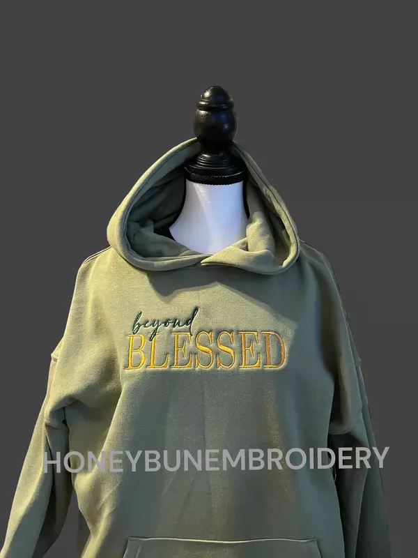 Beyond Blessed Embroidered Hoodie