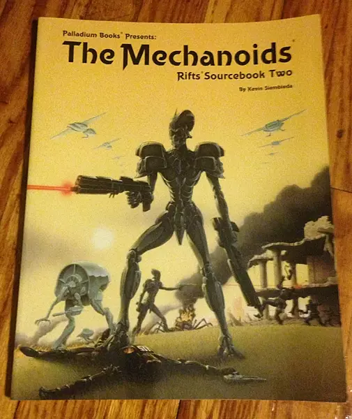 RIFTS - PALLADIUM - Mechanoids by Kevin Siembieda (2022 Printing) RIFTS - PALLADIUM - Mechanoids by Kevin Siembieda (2022 Printing)