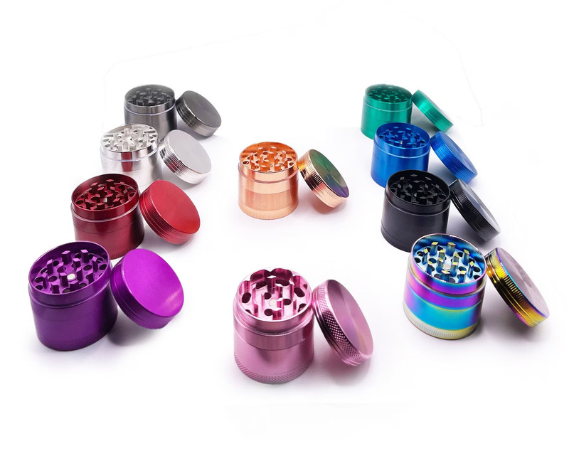 MULTI COLOUR 4 PIECE GRINDERS