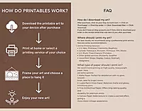 Impasto Lions Hunt Print: African Safari Wildlife Art (Digital Download)