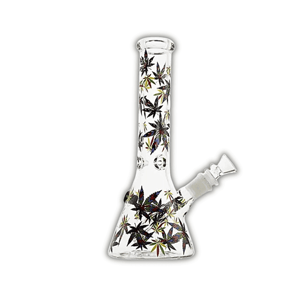 Bong 14" weed leaf decal [DC 21]