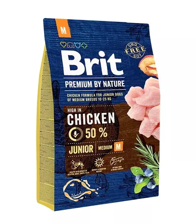 Brit Premium Dog Junior Medium 3kg