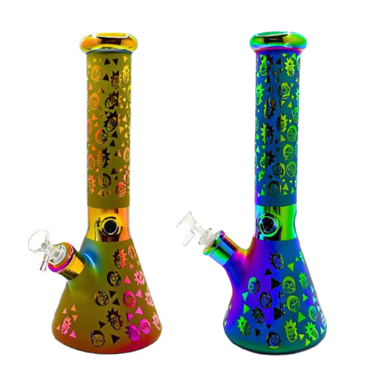 Bong 14" Sandblasted Rick & Morty [C 2027]