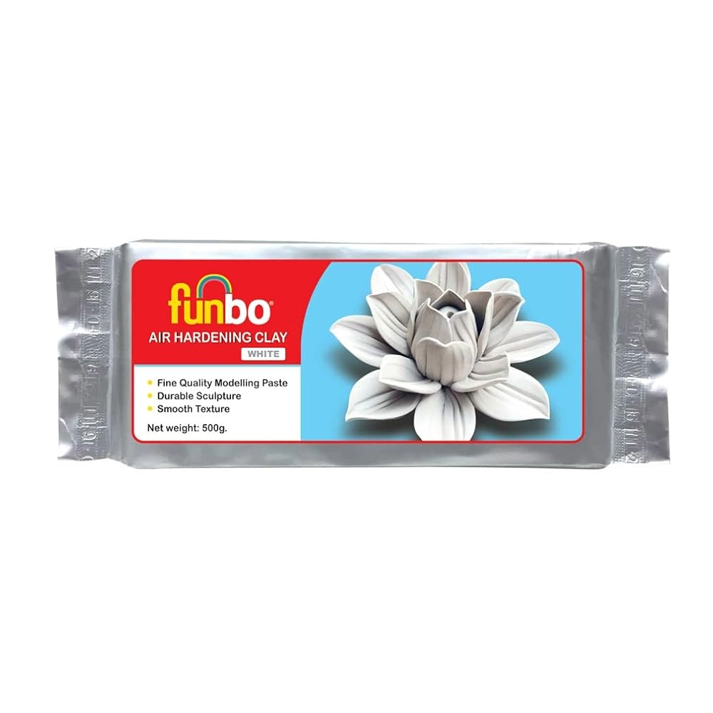 AIR HARDENING CLAY FUNBO GREY 500G