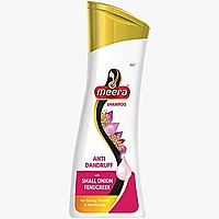 Meera Anti Dandruff Shampoo - With Small Onion & Fenugreek, For Men & Women, 180 ml