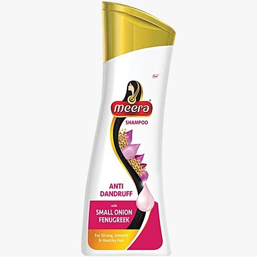 Meera Anti Dandruff Shampoo - With Small Onion & Fenugreek, For Men & Women, 180 ml