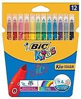 Bic Kid Colour Wallet 12 Coloring Felt Pen