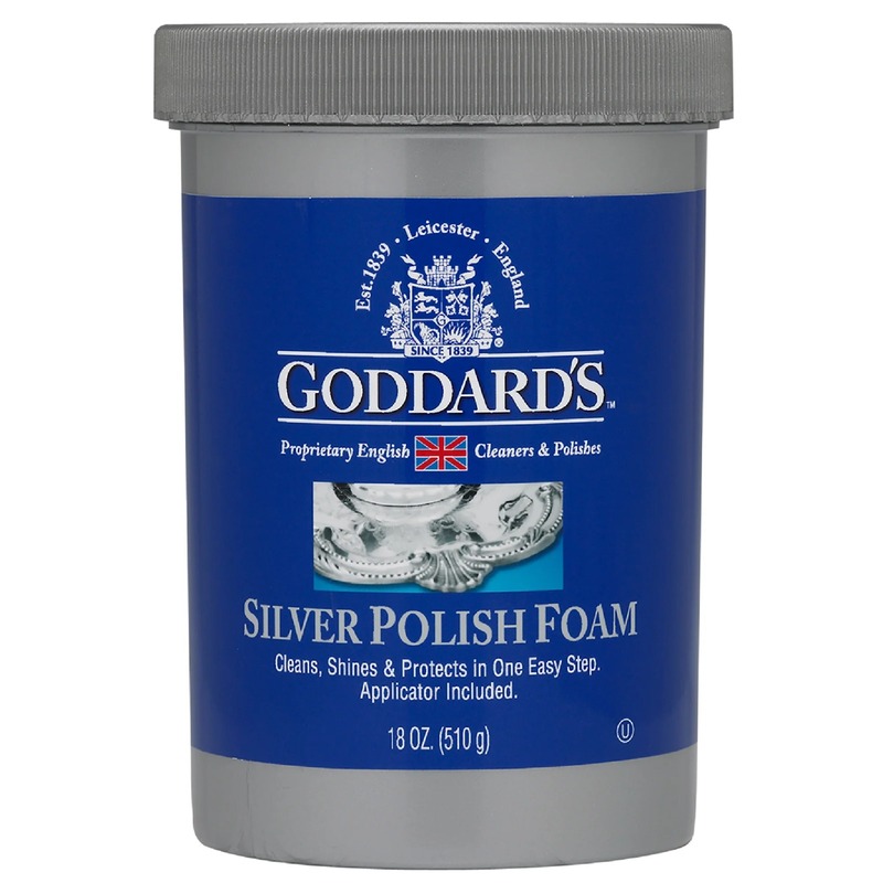 Goddard’s Silver Polish Foam w/Sponge Applicator 18 oz