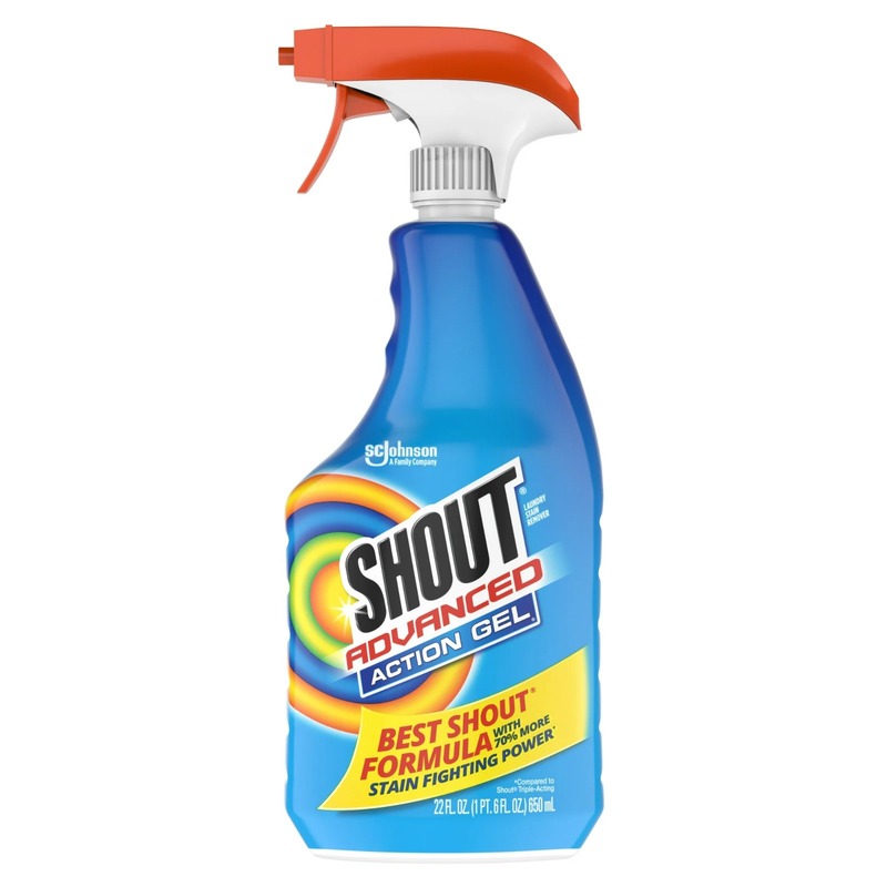 Shout Advanced Acting Gel, Laundry Stain Remover, 22 Ounce