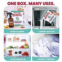 Mule Team Borax All Natural Detergent Booster & Multi-Purpose Household Cleaner - 65oz
