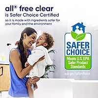 All Liquid Laundry Detergent Free Clear for Sensitive Skin 73 fl oz