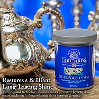 Goddard’s Silver Polish Foam w/Sponge Applicator 18 oz
