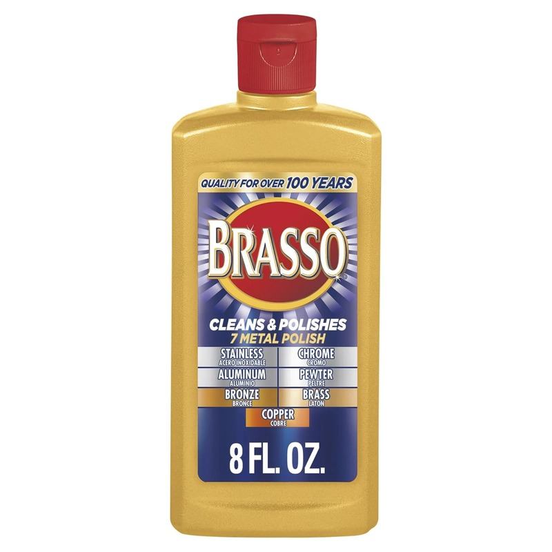 Brasso No Scent Metal Polish Cream 8 oz