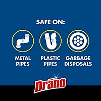 Drano Dual-Force Foamer Drain Clog Remover, 17 oz