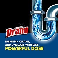 Drano Dual-Force Foamer Drain Clog Remover, 17 oz