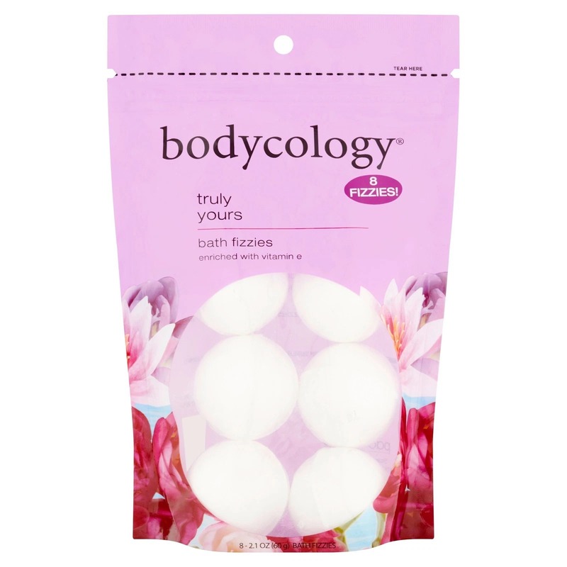 Bodycology Truly Yours Bath Soak Fizzies Bombs - 8 Balls