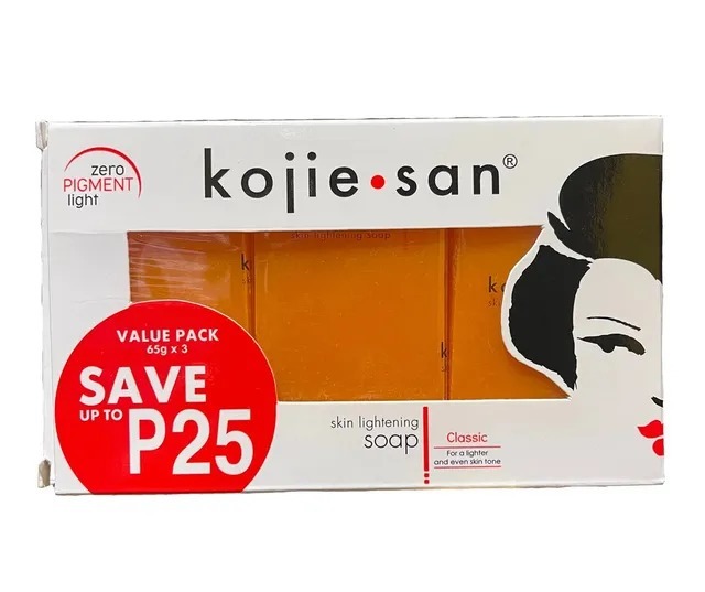Kojie San Skin Lightening Soap 65g (Pack of 3)