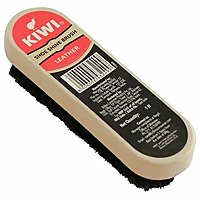 Kiwi Mini Leather Shoe Shine Brush