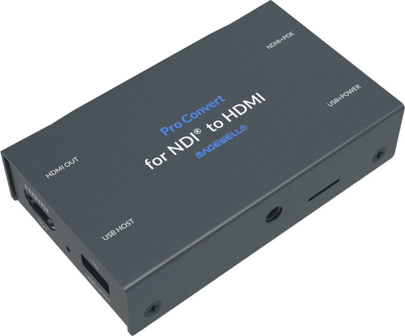 Magewell Pro Convert NDI to HDMI Magewell Pro Convert NDI to HDMI