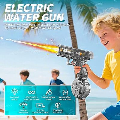 Amazkart Electric Holi Water Gun for Kids