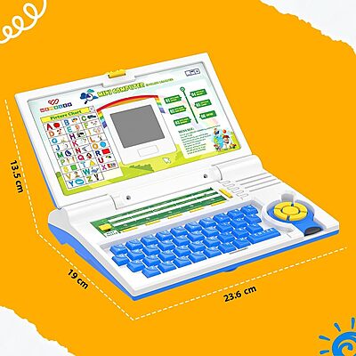 Amazkart Educational Kids Laptop Learning Toy for 2-5 Years Boys Girls Computer Toys for 3 Years