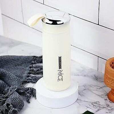 Amazkart 400ML Glass Water Bottle Amazkart 400ML Glass Water Bottle