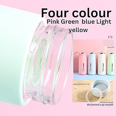 Amazkart 400ML Glass Water Bottle Amazkart 400ML Glass Water Bottle