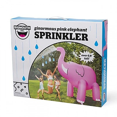 ELEPHANT YARD SPRINKLER (PINK)