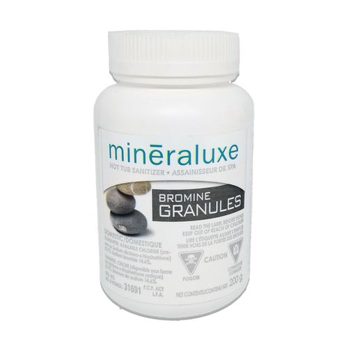 MINERALUXE BROMINE GRANULES 200gm