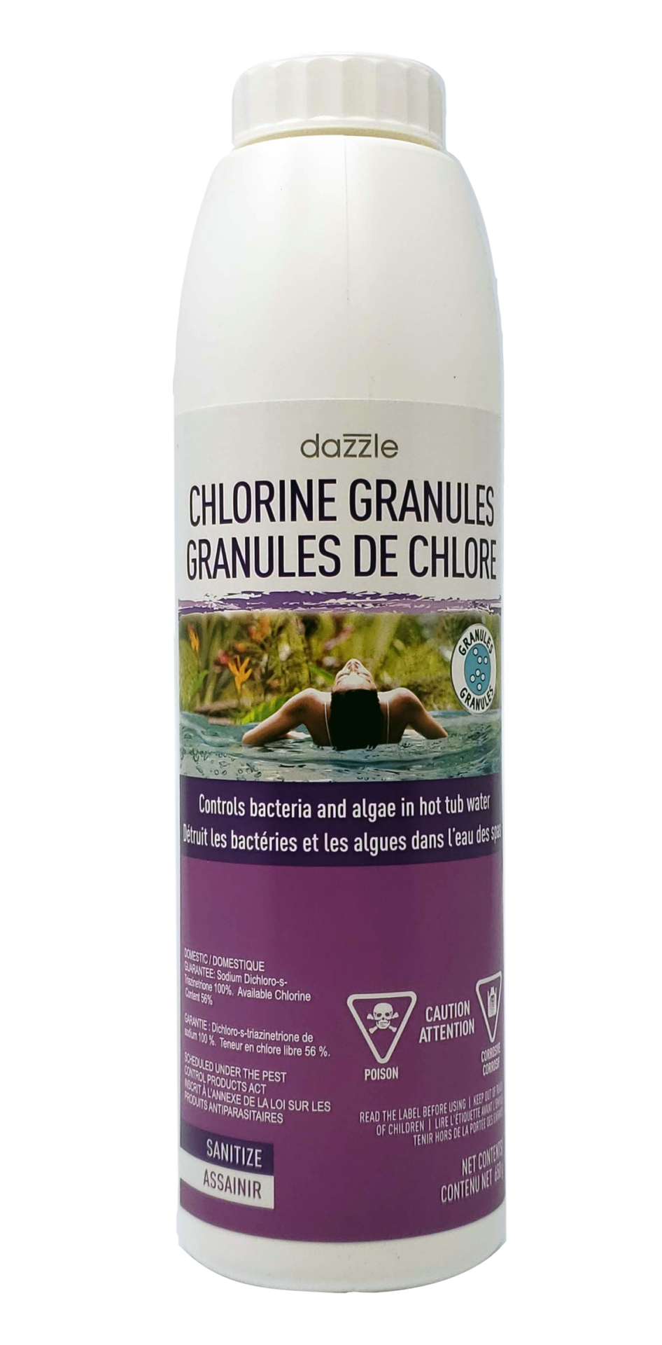 CHLORINE GRANULES 650g