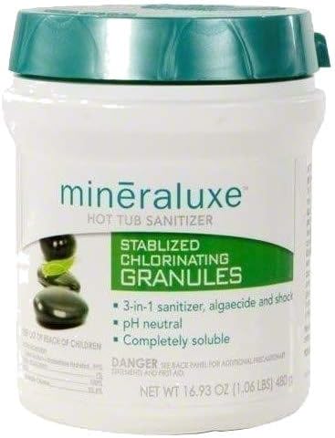MINERALUXE SANITIZER DICHLORO GRANULES