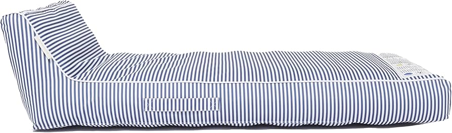 Luxe Lie-On Lounger FloatWeekend Navy