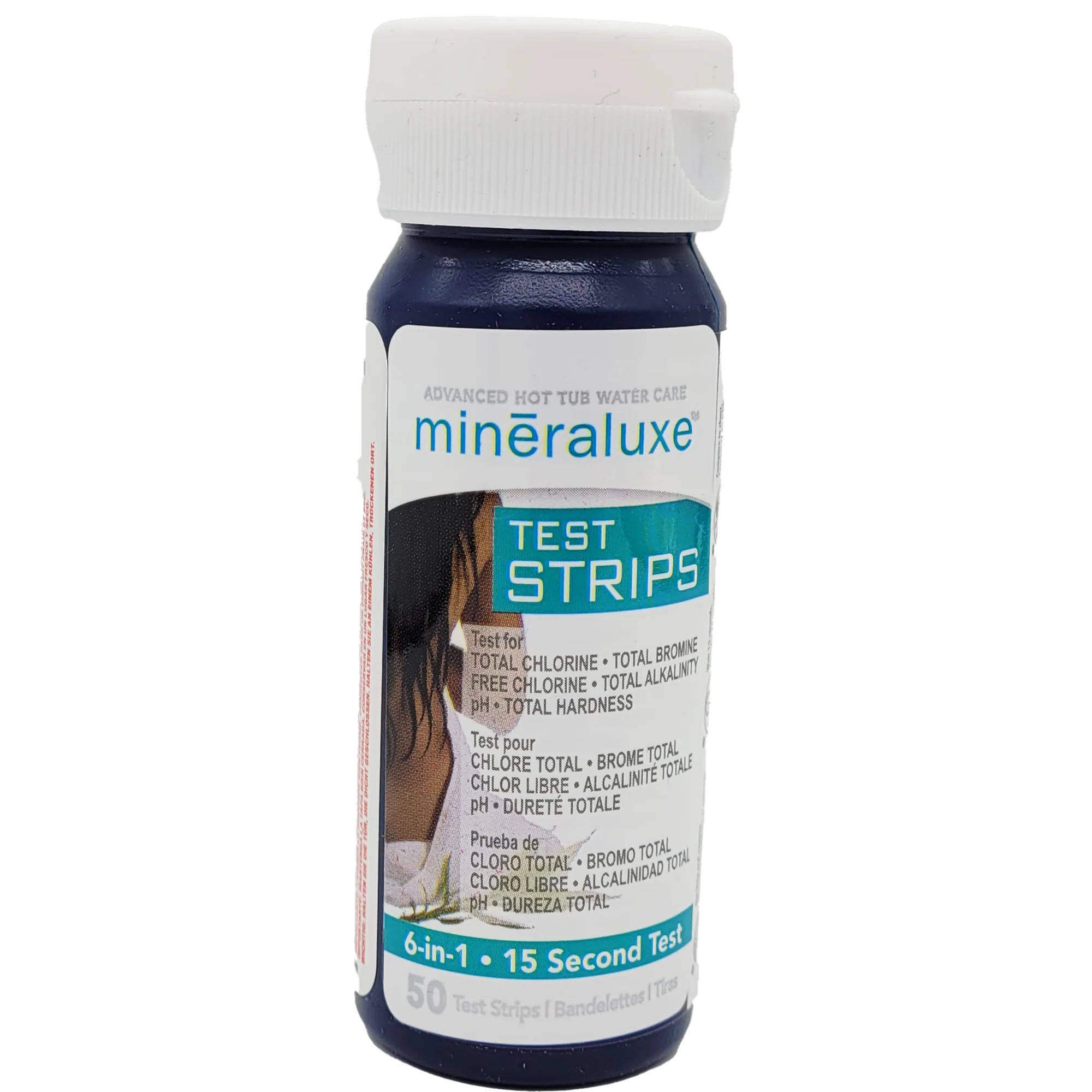 MINERALUXE 6 IN 1 SPA TEST STRIP - 50