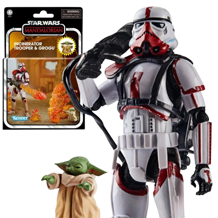 Incinerator Trooper & Grogu