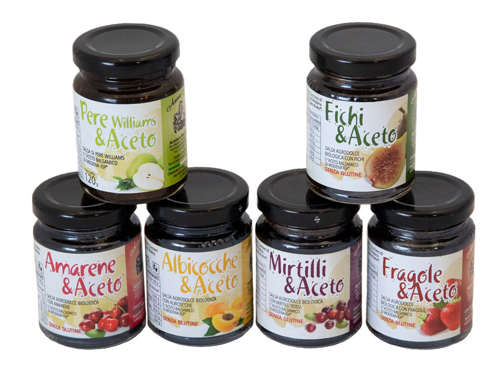 ACETAIA MARCHI Prunes in Organic Balsamic Vinegar of Modena I.G.P. [220g]