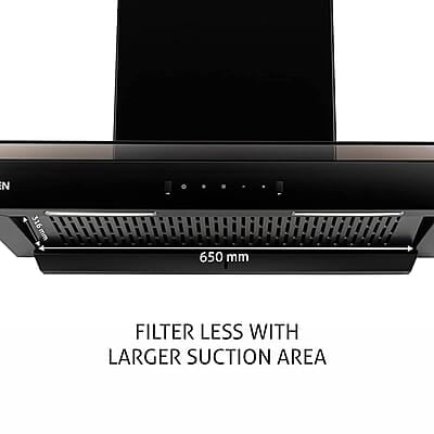 GLEN COOKER HOOD 6062BL AUTO CLEAN 60CM 1200MQ