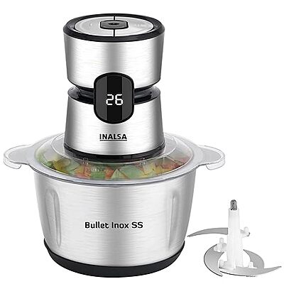 Inalsa Electric chopper bullet inox SS Inalsa Electric chopper bullet inox SS