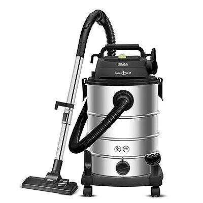 Inalsa Wet and Dry Vacuum Cleaner with Blower Function  Machine,Industrial Vacuum Cleaner Heavy Duty ( MasterVac 42 )