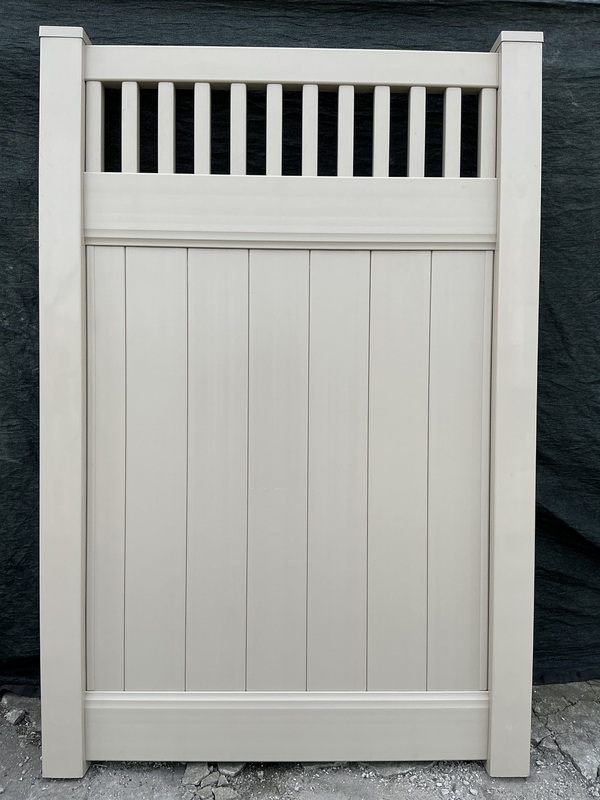 PICKET TOP PRIVACY Clay 48x72