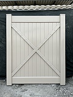 Full Privacy Clay (uprights 5x5) 59.75x72