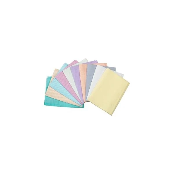 CROSSTEX BIBS - YELLOW 500PK
