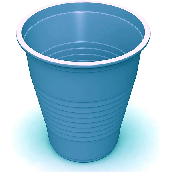 PLASTIC CUPS BLUE (N'SURE)