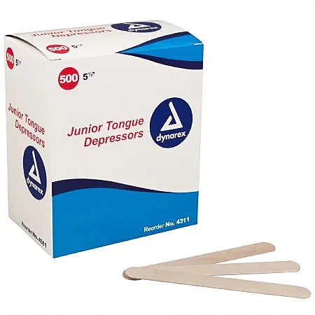 TONGUE DEPRESSOR JUNIOR 5.5(50