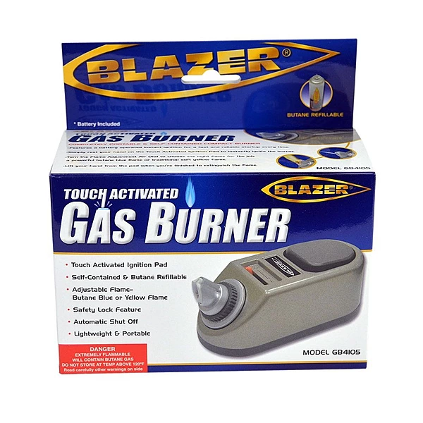 TOUCH ACTIVATED GAS BURNER