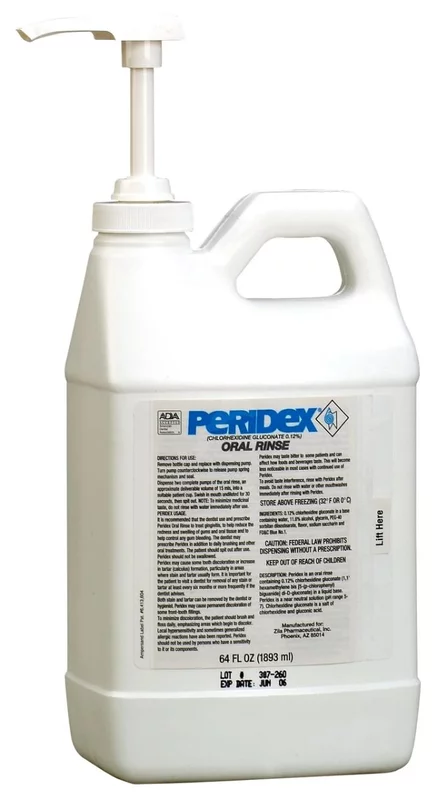 PERIDEX RINSE 0.12% - 64oz