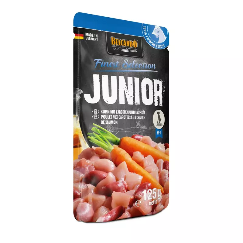 Belcando Junior Huhn mit Karotten und Lachsöl