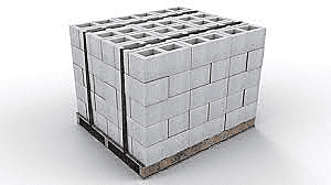 CONCRETE BLOCKS 6X8X16 COOSAL 144 PCS PER PALLET