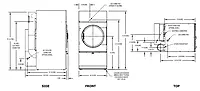 DN0050NE T-50SO Secadora individual de 22.6 kg (50 lb) serie O
