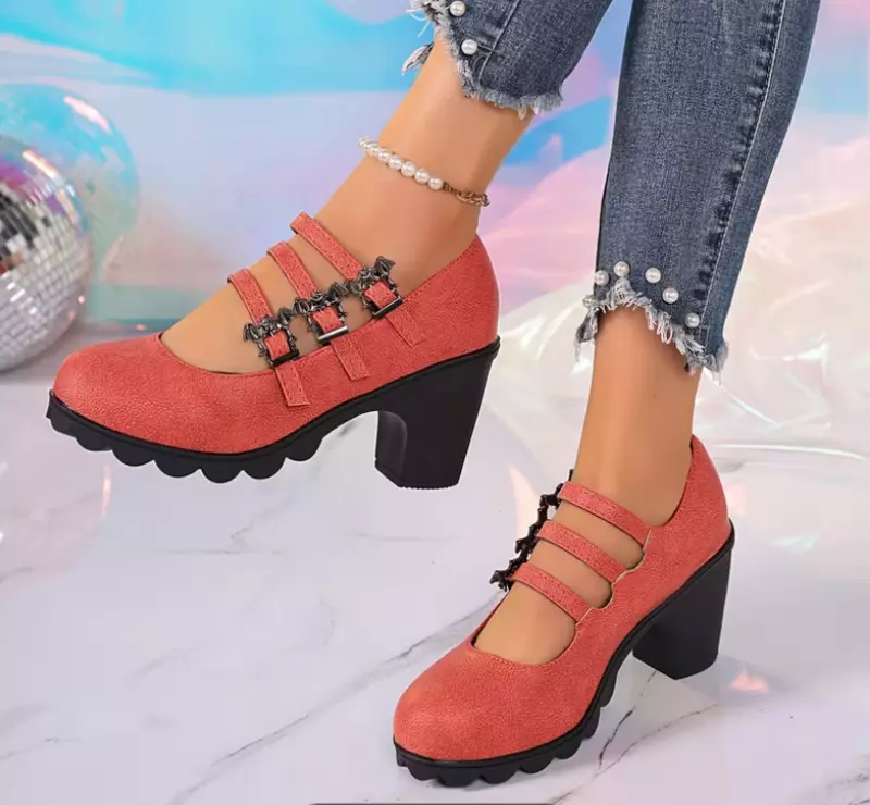 Bat Strapped  Flat Heel NEW